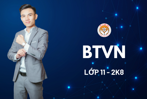 BTVN LỚP 11L1 - 2K8 - VẬT LÝ THẦY NGỌ