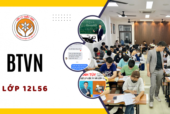 BTVN LỚP 12L56 NĂM HỌC 2024 - 2025