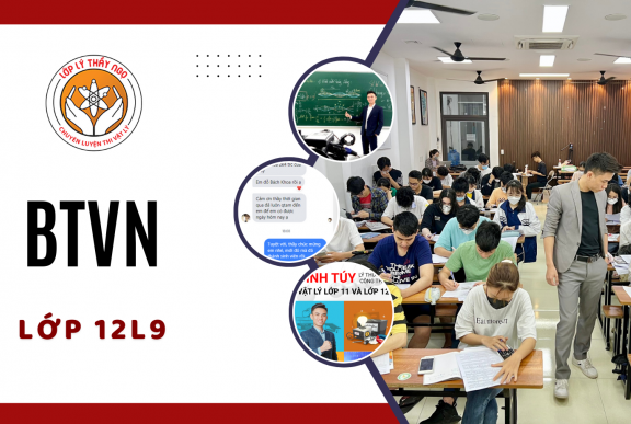 BTVN LỚP 12L9 NĂM HỌC 2024 - 2025